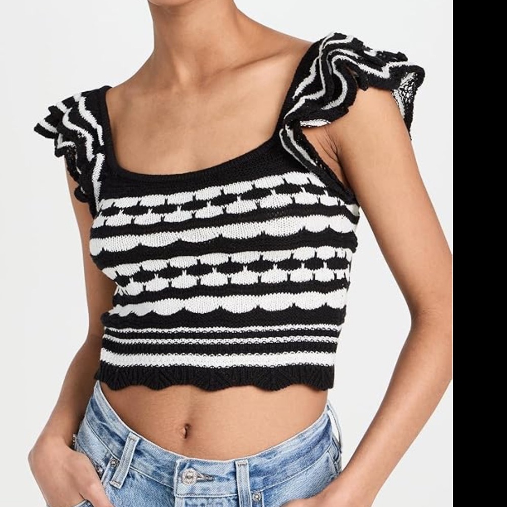 Z supply crochet crop top